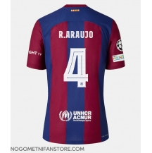 Ženski Barcelona Ronald Araujo #4 Replika nogometni dresi Domači 2023-24 Kratek Rokav