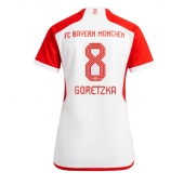 Ženski Bayern Munich Leon Goretzka #8 Replika nogometni dresi Domači 2023-24 Kratek Rokav