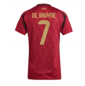 Ženski Belgija Kevin De Bruyne #7 Replika nogometni dresi Domači EP 2024 Kratek Rokav