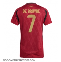 Ženski Belgija Kevin De Bruyne #7 Replika nogometni dresi Domači EP 2024 Kratek Rokav