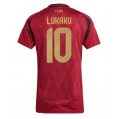 Ženski Belgija Romelu Lukaku #10 Replika nogometni dresi Domači EP 2024 Kratek Rokav