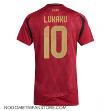 Ženski Belgija Romelu Lukaku #10 Replika nogometni dresi Domači EP 2024 Kratek Rokav