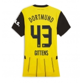 Ženski Borussia Dortmund Jamie Bynoe-Gittens #43 Replika nogometni dresi Domači 2024-25 Kratek Rokav