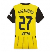 Ženski Borussia Dortmund Karim Adeyemi #27 Replika nogometni dresi Domači 2024-25 Kratek Rokav