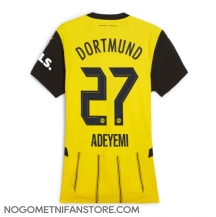 Ženski Borussia Dortmund Karim Adeyemi #27 Replika nogometni dresi Domači 2024-25 Kratek Rokav