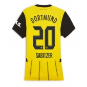 Ženski Borussia Dortmund Marcel Sabitzer #20 Replika nogometni dresi Domači 2024-25 Kratek Rokav