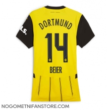 Ženski Borussia Dortmund Maximilian Beier #14 Replika nogometni dresi Domači 2024-25 Kratek Rokav