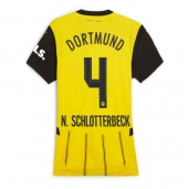 Ženski Borussia Dortmund Nico Schlotterbeck #4 Replika nogometni dresi Domači 2024-25 Kratek Rokav