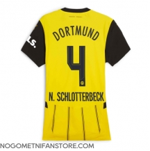 Ženski Borussia Dortmund Nico Schlotterbeck #4 Replika nogometni dresi Domači 2024-25 Kratek Rokav