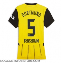 Ženski Borussia Dortmund Ramy Bensebaini #5 Replika nogometni dresi Domači 2024-25 Kratek Rokav