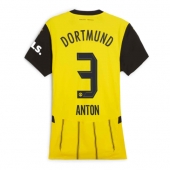 Ženski Borussia Dortmund Waldemar Anton #3 Replika nogometni dresi Domači 2024-25 Kratek Rokav