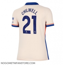 Ženski Chelsea Ben Chilwell #21 Replika nogometni dresi Gostujoči 2024-25 Kratek Rokav