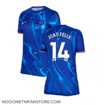 Ženski Chelsea Joao Felix #14 Replika nogometni dresi Domači 2024-25 Kratek Rokav