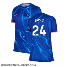 Ženski Chelsea Reece James #24 Replika nogometni dresi Domači 2024-25 Kratek Rokav