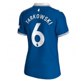 Ženski Everton James Tarkowski #6 Replika nogometni dresi Domači 2023-24 Kratek Rokav