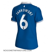 Ženski Everton James Tarkowski #6 Replika nogometni dresi Domači 2023-24 Kratek Rokav