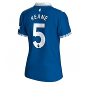 Ženski Everton Michael Keane #5 Replika nogometni dresi Domači 2023-24 Kratek Rokav