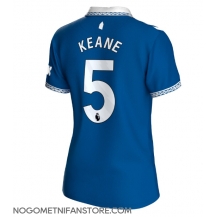 Ženski Everton Michael Keane #5 Replika nogometni dresi Domači 2023-24 Kratek Rokav