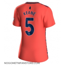 Ženski Everton Michael Keane #5 Replika nogometni dresi Gostujoči 2023-24 Kratek Rokav