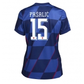 Ženski Hrvaška Mario Pasalic #15 Replika nogometni dresi Gostujoči EP 2024 Kratek Rokav