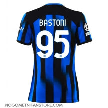 Ženski Inter Milan Alessandro Bastoni #95 Replika nogometni dresi Domači 2023-24 Kratek Rokav