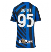 Ženski Inter Milan Alessandro Bastoni #95 Replika nogometni dresi Domači 2024-25 Kratek Rokav