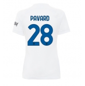 Ženski Inter Milan Benjamin Pavard #28 Replika nogometni dresi Gostujoči 2023-24 Kratek Rokav