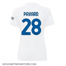 Ženski Inter Milan Benjamin Pavard #28 Replika nogometni dresi Gostujoči 2023-24 Kratek Rokav