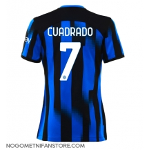 Ženski Inter Milan Juan Cuadrado #7 Replika nogometni dresi Domači 2023-24 Kratek Rokav