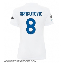 Ženski Inter Milan Marko Arnautovic #8 Replika nogometni dresi Gostujoči 2023-24 Kratek Rokav