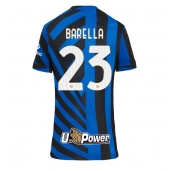 Ženski Inter Milan Nicolo Barella #23 Replika nogometni dresi Domači 2024-25 Kratek Rokav