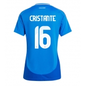 Ženski Italija Bryan Cristante #16 Replika nogometni dresi Domači EP 2024 Kratek Rokav