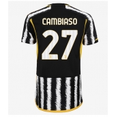 Ženski Juventus Andrea Cambiaso #27 Replika nogometni dresi Domači 2023-24 Kratek Rokav