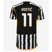 Ženski Juventus Filip Kostic #11 Replika nogometni dresi Domači 2023-24 Kratek Rokav