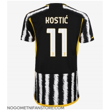 Ženski Juventus Filip Kostic #11 Replika nogometni dresi Domači 2023-24 Kratek Rokav