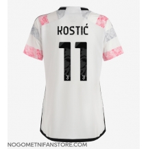 Ženski Juventus Filip Kostic #11 Replika nogometni dresi Gostujoči 2023-24 Kratek Rokav