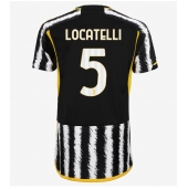 Ženski Juventus Manuel Locatelli #5 Replika nogometni dresi Domači 2023-24 Kratek Rokav