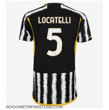 Ženski Juventus Manuel Locatelli #5 Replika nogometni dresi Domači 2023-24 Kratek Rokav