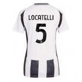 Ženski Juventus Manuel Locatelli #5 Replika nogometni dresi Domači 2024-25 Kratek Rokav