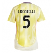 Ženski Juventus Manuel Locatelli #5 Replika nogometni dresi Gostujoči 2024-25 Kratek Rokav