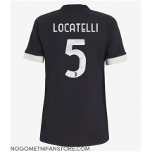 Ženski Juventus Manuel Locatelli #5 Replika nogometni dresi Tretji 2023-24 Kratek Rokav