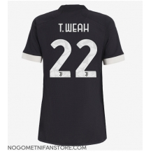 Ženski Juventus Timothy Weah #22 Replika nogometni dresi Tretji 2023-24 Kratek Rokav