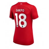 Ženski Liverpool Cody Gakpo #18 Replika nogometni dresi Domači 2023-24 Kratek Rokav