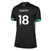 Ženski Liverpool Cody Gakpo #18 Replika nogometni dresi Gostujoči 2024-25 Kratek Rokav