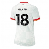 Ženski Liverpool Cody Gakpo #18 Replika nogometni dresi Tretji 2024-25 Kratek Rokav