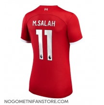 Ženski Liverpool Mohamed Salah #11 Replika nogometni dresi Domači 2023-24 Kratek Rokav