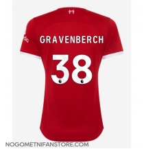 Ženski Liverpool Ryan Gravenberch #38 Replika nogometni dresi Domači 2023-24 Kratek Rokav