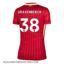 Ženski Liverpool Ryan Gravenberch #38 Replika nogometni dresi Domači 2024-25 Kratek Rokav