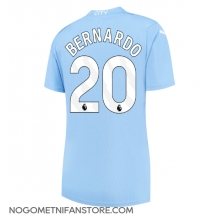 Ženski Manchester City Bernardo Silva #20 Replika nogometni dresi Domači 2023-24 Kratek Rokav