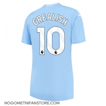 Ženski Manchester City Jack Grealish #10 Replika nogometni dresi Domači 2023-24 Kratek Rokav